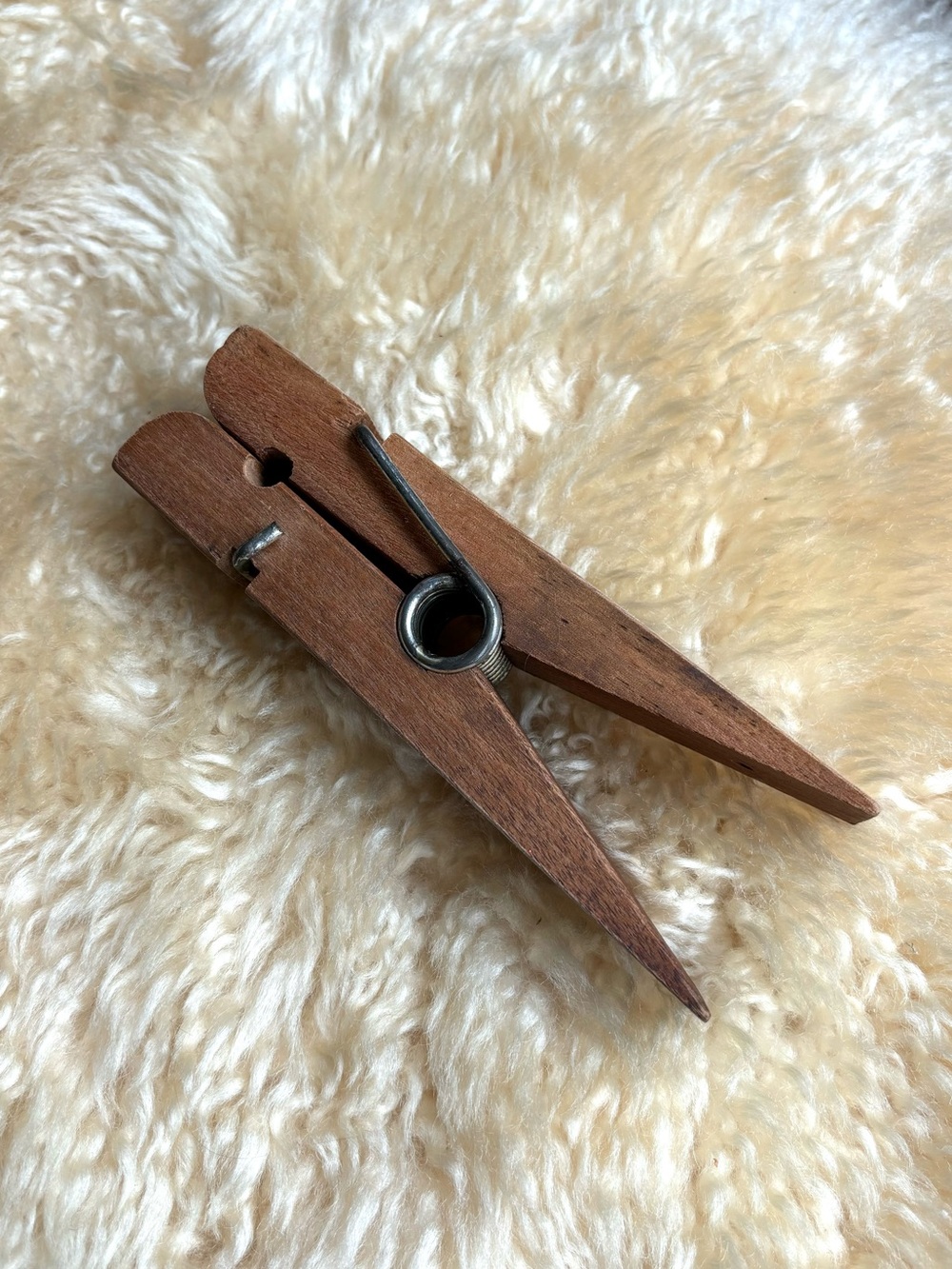 XL Vintage Clothespin Desk Accessory